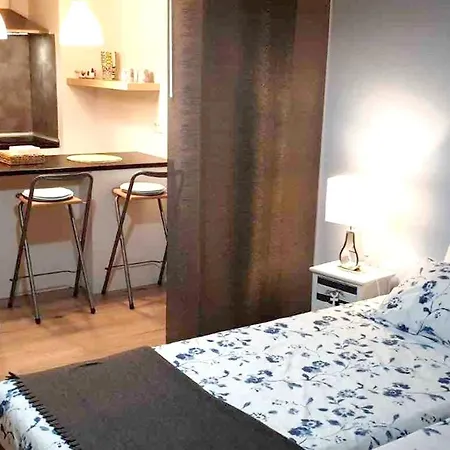 Studio In Puerto De La Cruz With Wonderful Sea View Shared Pool Furnished Balcony 250 M From The Bea *